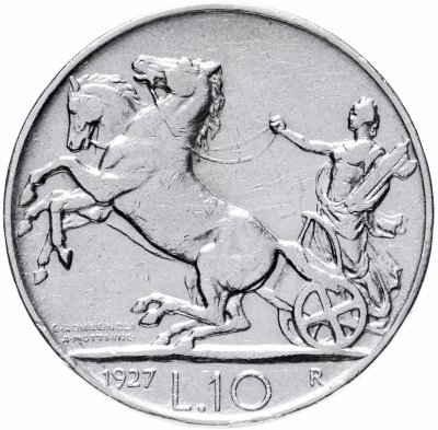 купить Италия 10 лир (lire) 1927