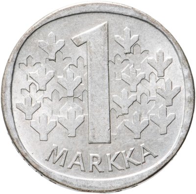 купить Финляндия 1 марка (markka) 1966 S