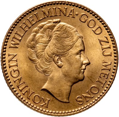 купить Нидерланды 10 гульденов (gulden) 1932