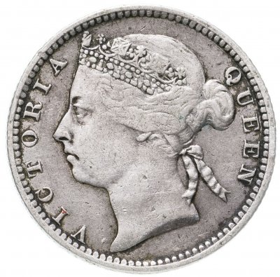 купить Стрейтс Сетлментс 10 центов (cents) 1901