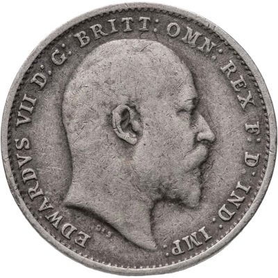 купить Великобритания 3 пенса (pence) 1907