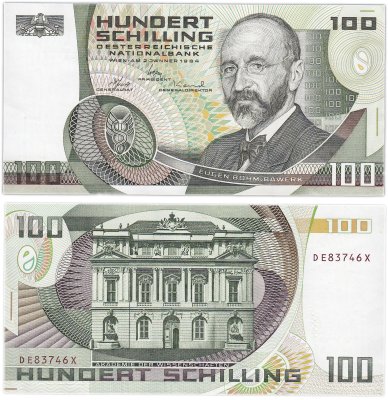 купить Австрия 100 шиллингов 1984 (Pick 150)