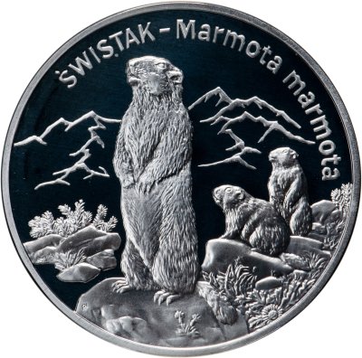 купить Польша 20 злотых (zlotych) 2006 Всемирная природа - Сурок