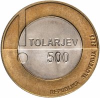 купить Словения 500 толаров 2003 "Европейский год людей с ограниченными возможностями"