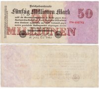купить Германия 50000000 марок 1923 (Pick 98a(2))