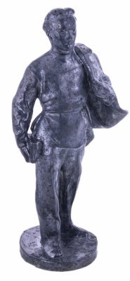 купить Скульптура "Ленин - гимназист", силумин, автор В. Цигаль, СССР, 1960-1980 гг.