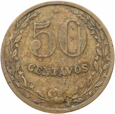 купить Колумбия 50 сентаво 1928