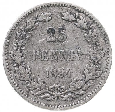 купить 25 пенни (pennia) 1894 L