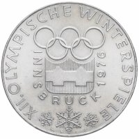 купить Австрия 100 шиллингов (shillings) 1974 "XII зимние Олимпийские Игры, Инсбрук 1976"