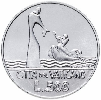 купить Ватикан 500 лир (lire) 1978