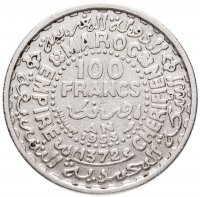 купить Марокко 100 франков 1953