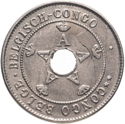 купить Бельгийское Конго 10 сантимов 1911