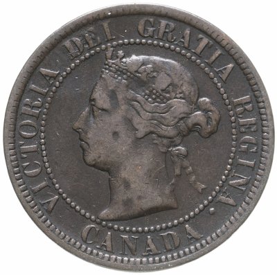 купить Канада 1 цент (cent) 1884