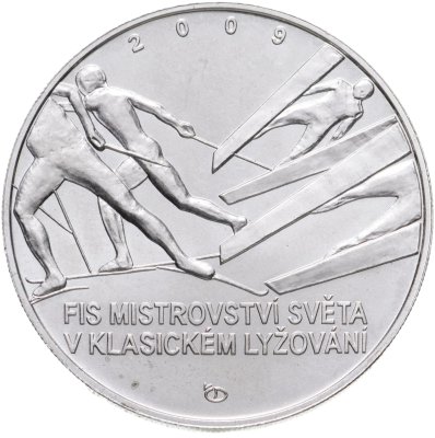 купить Чехия 200 крон (korun) 2009 "Чемпионат мира по лыжным видам спорта в Либерце, 2009"