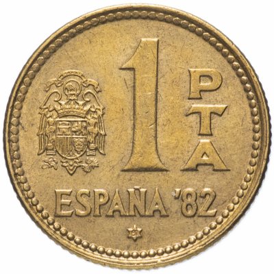 купить Испания 1 песета 1980