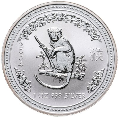 купить Австралия 1 доллар 2004 "Восточный календарь. Год обезьяны"