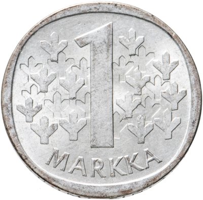 купить Финляндия 1 марка (markka) 1966 S