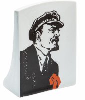 Купить Барельеф "В.И. Ленин", фарфор, Сысертский завод художественного фарфора, СССР, 1960-1977 гг.
