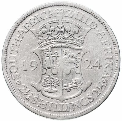 купить ЮАР 2 1/2 шиллинга (shillings) 1924