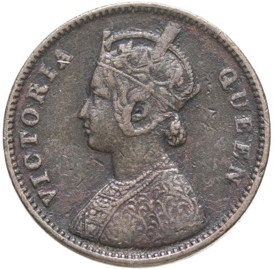 купить Британская Индия 1/4 анны (anna) 1862