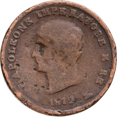 купить Италия 3 чентезимо, 1812 М