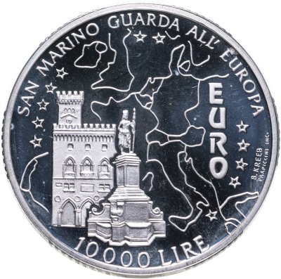 купить Сан-Марино 10000 лир (lire) 1996 Евро