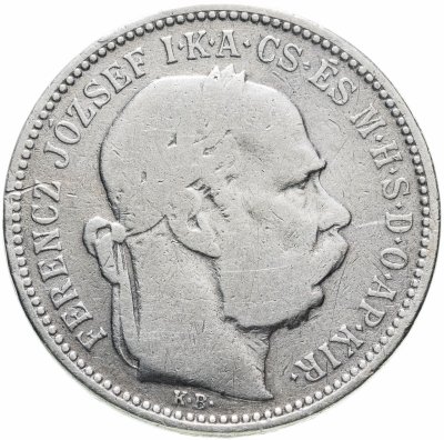 купить Австро-Венгрия 1 крона (korona) 1895, монета для Венгрии