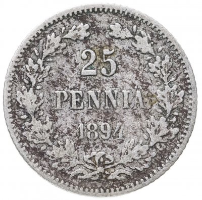 купить 25 пенни (pennia) 1894 L