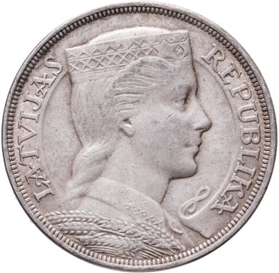 купить Латвия 5 латов (lati) 1929