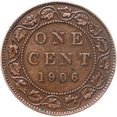 купить Канада 1 цент 1906