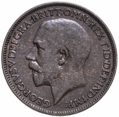 купить Великобритания 1 фартинг 1928