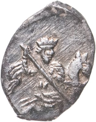 купить Фёдор I Иванович копейка 1584-1598гг. чекан Новгорода (№ 107 по КГХ)