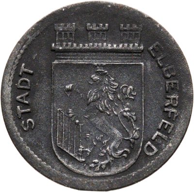 купить Германия "Эльберфельд" 5 пфеннигов 1917 нотгельд