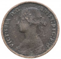 Купить Великобритания 1 фартинг (farthing) 1861