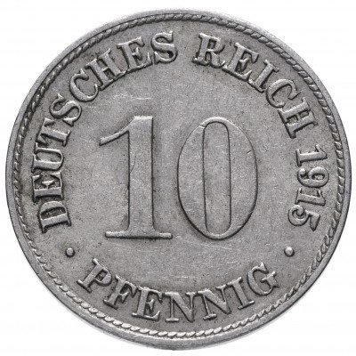 купить Германская Империя 10 пфеннигов 1874-1916, случайный год