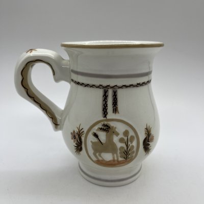 купить Кружка с рельефным декором, керамика, СССР, 1970-1990 гг.