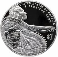 купить США 1 доллар (dollar) 2016 P 100 лет Паркам Proof