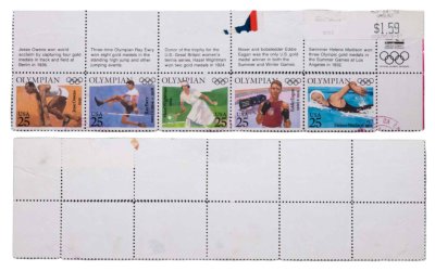 купить США марки квартблок "Олимпийские игры"