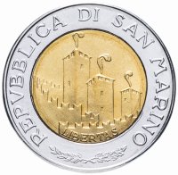 купить Сан-Марино 500 лир 1993 Росток