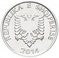 купить Албания 5 леков (leke) 2014 "Герб Албании"