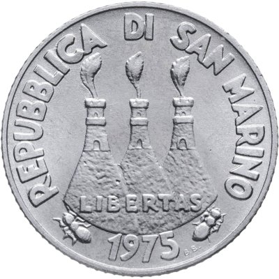купить Сан-Марино 2 лиры (lire) 1975 "Любовь у животных"