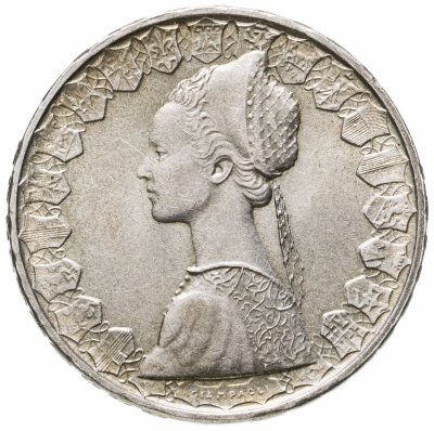 купить Италия 500 лир (lire) 1966