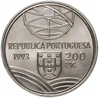 купить Португалия 200 эскудо (escudos) 1993 "Спрингальд - механическое устройство артиллерии"