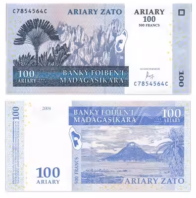 купить Мадагаскар 100 ариари 2004