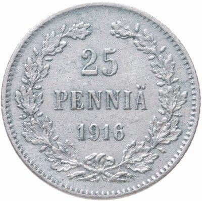 купить 25 пенни (pennia) 1916 S