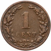 купить Нидерланды 1 цент (cent) 1900