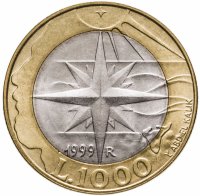 купить Сан-Марино 1000 лир 1999