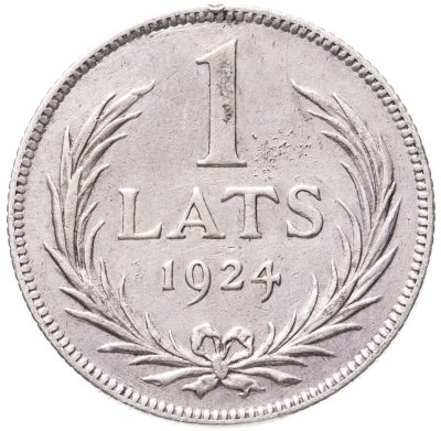 купить Латвия 1 лат (lats) 1924
