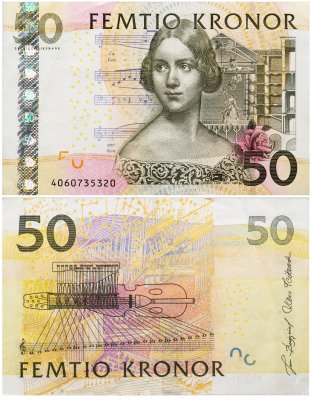 купить Швеция 50 крон 2003