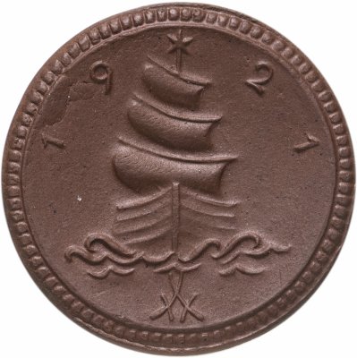 купить Германия (Саксония) 1 марка 1921 нотгельд